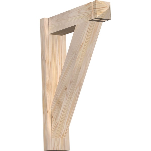 Ekena Millwork Traditional Smooth Arts and Crafts Outlooker, Douglas Fir, 5 1/2"W x 20"D x 28"H OUT06X20X28TRA03SDF - main